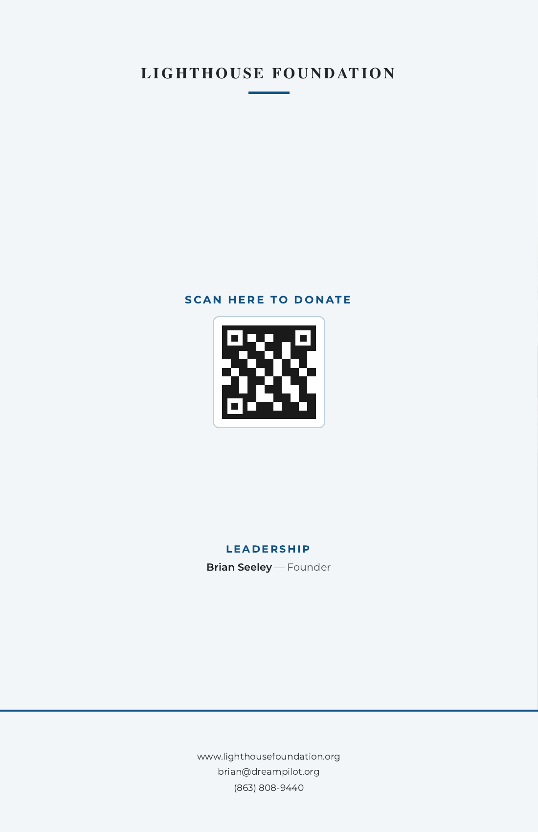Brochure back