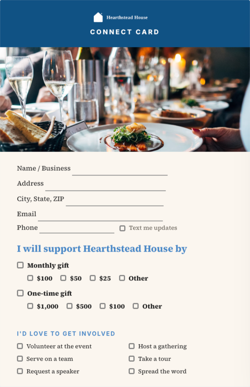 Connect card