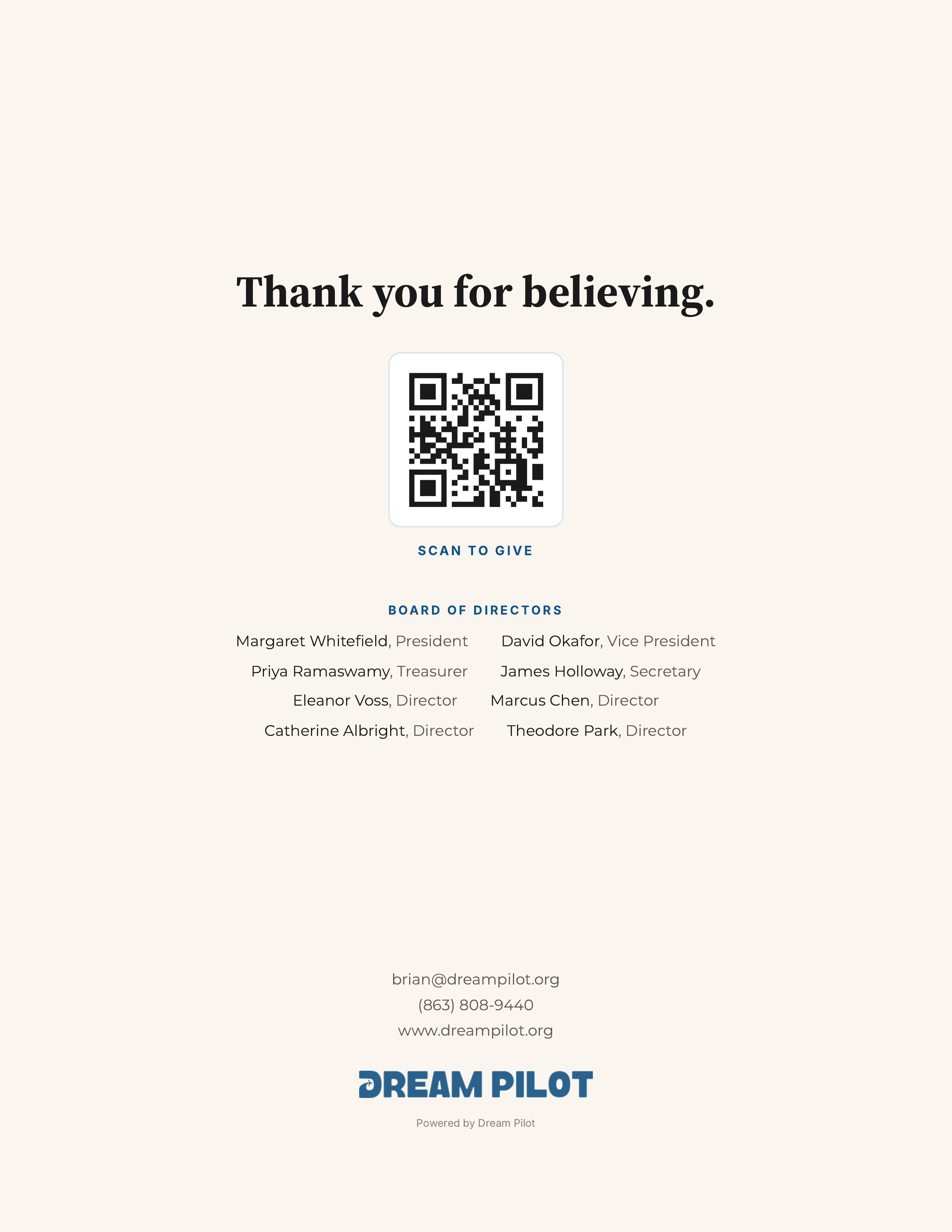 Thank You